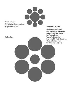portada Psychology: A Christian Perspective. High School Edition (Teachers' Guide) (en Inglés)