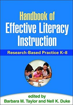 portada Handbook of Effective Literacy Instruction: Research-Based Practice K-8 (en Inglés)