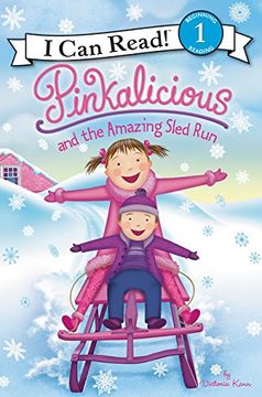 portada Pinkalicious and the Amazing Sled run (Pinkalicious: I can Read! , Level 1) 