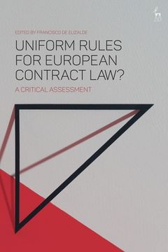 portada Uniform Rules for European Contract Law?: A Critical Assessment