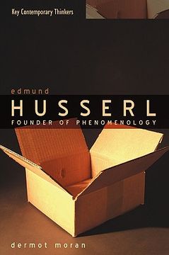portada edmund husserl: founder of phenomenology