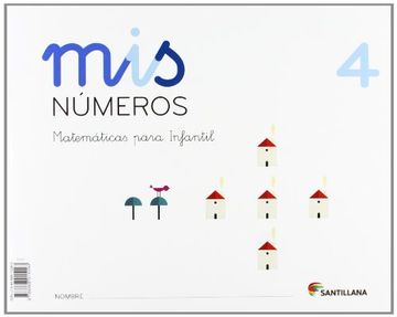 portada Mis Números 4 - Educación Infantil (in Spanish)