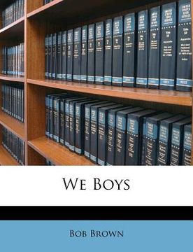 portada we boys (en Inglés)