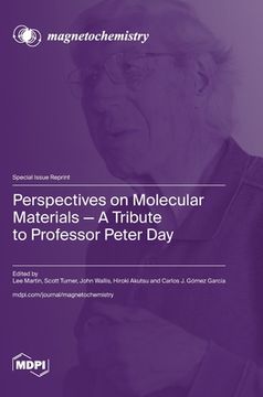 portada Perspectives on Molecular Materials-A Tribute to Professor Peter Day (en Inglés)