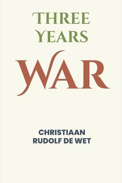 portada Three Years' War (in English)