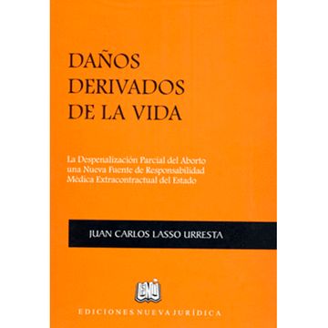 portada DAÑOS DERIVADOS DE LA VIDA (in Spanish)