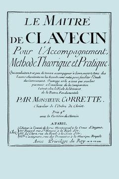 portada Le Maitre de Clavecin (Facsimile 1753 Edition) (en Francés)