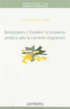 portada Inmigrantes y Estados (in Spanish)