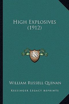 portada high explosives (1912) (en Inglés)