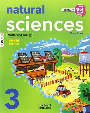 portada Think : natural science : 3 primaria : M3 amber (Paperback)