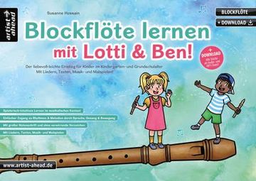 portada Blockflöte Lernen mit Lotti & Ben! (en Alemán)