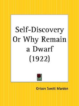 portada self-discovery or why remain a dwarf (in English)