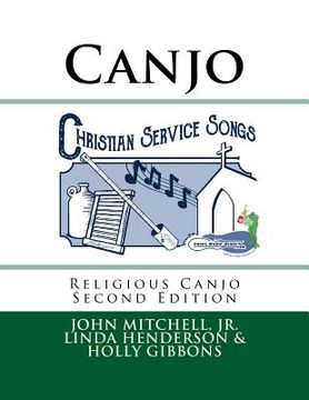 portada Christian Service Songs: Religious Canjo for the Advanced Player (en Inglés)