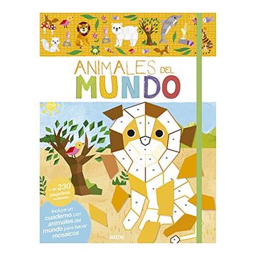 portada Mi Primer Libro de Pegatinas, Animales del Mundo (in Spanish)