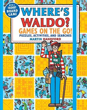 portada Where's Waldo? Games on the Go! Puzzles, Activities, and Searches (en Inglés)