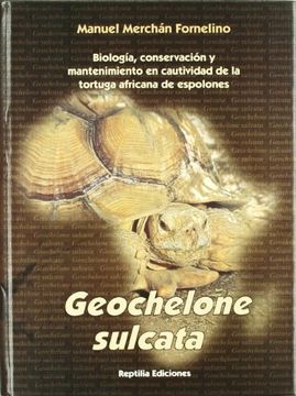 portada geochelone sulcata - tortugas africana
