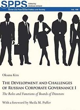 portada The Development and Challenges of Russian Corporate Governance i: The Roles and Functions of Boards of Directors (Soviet and Post-Soviet Politics and Society) (en Inglés)