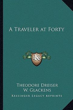 portada a traveler at forty (in English)