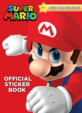 portada Super Mario Official Sticker Book (Nintendo) (en Inglés)