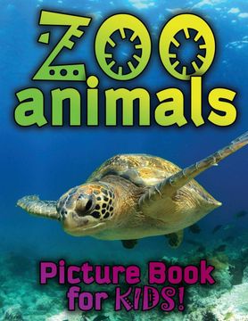 portada Zoo Animals Picture Book for Kids (en Inglés)