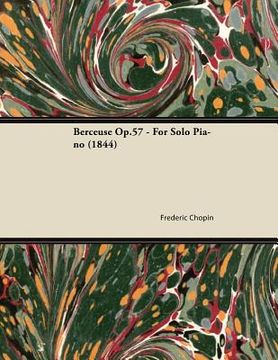 portada berceuse op.57 - for solo piano (1844) (en Inglés)