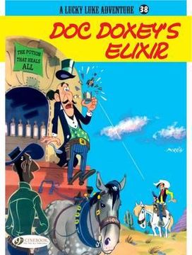 portada doc doxey's elixir: lucky luke vol. 38 (in English)