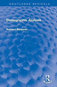 portada Demographic Analysis (Routledge Revivals) (en Inglés)