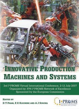 portada Innovative Production Machines and Systems 2007