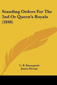 portada standing orders for the 2nd or queen's royals (1846)