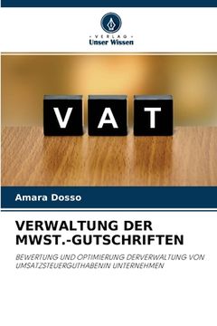 portada Verwaltung Der Mwst.-Gutschriften (en Alemán)