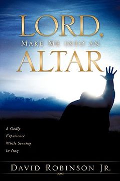 portada lord, make me into an altar (en Inglés)