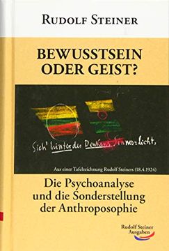 portada Bewusstsein Oder Geist? Die Psychoanalyse und die Sonderstellung der Anthroposophie (Taschenbücher) (in German)