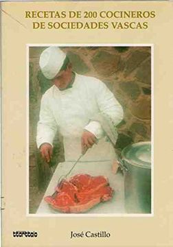 portada Recetas de 200 Cocineros de Sociedades Vascas