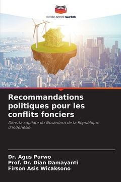 portada Recommandations politiques pour les conflits fonciers (en Francés)