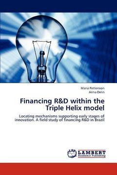 portada financing r&d within the triple helix model (en Inglés)