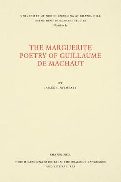portada The Marguerite Poetry of Guillaume de Machaut (en Inglés)