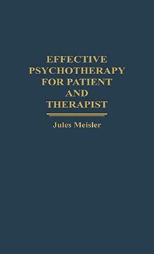 portada Effective Psychotherapy for Patient and Therapist (en Inglés)