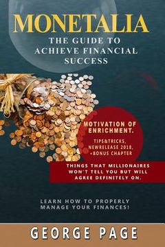 portada Monetalia: The Guide to Achieve Financial Success (in English)