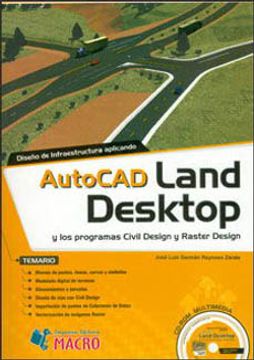 portada Diseño De Infraestructura Autocad Land Desktop (Incluye CD)