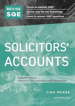 portada Revise sqe Solicitors' Accounts (in English)