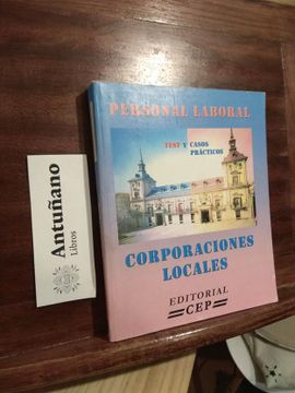 portada Personal Laboral Corporaciones Locales - Test y Casos Prácticos