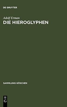 portada Die Hieroglyphen (en Alemán)