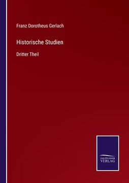 portada Historische Studien: Dritter Theil (en Alemán)