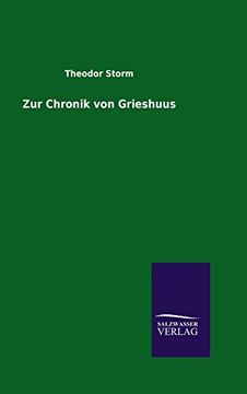 portada Zur Chronik von Grieshuus