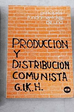 portada Principios Fundamentales de una Produccion y Distribucion Comunis