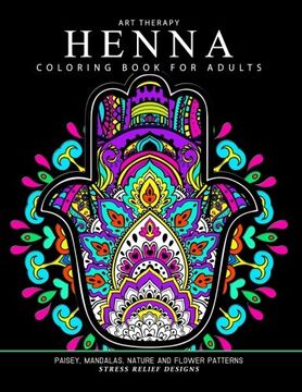 portada Henna Coloring Book for Adults: Adult Coloring Books