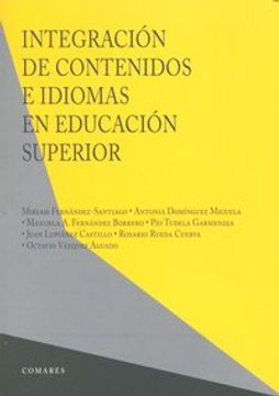 portada INTEGRACIÓN DE CONTENIDOS E IDIOMAS EN EDUCACIÓN SUPERIOR. (in Spanish)
