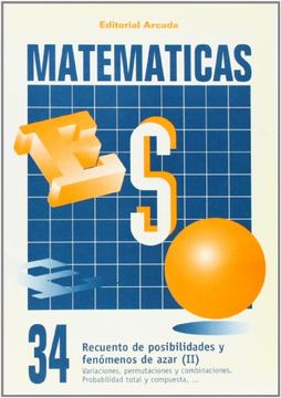 portada Cuaderno matematicas 34 - recuento posibilidades..(II)