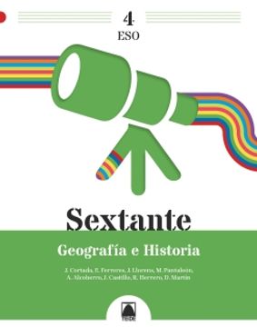 portada Sextante 4. Geografía e Historia 4 eso (in Spanish)