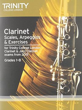 portada Clarinet & Jazz Clarinet Scales & Arpeggios from 2015 (Woodwind Exam Repertoire)